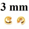 Кримпы обжимные D=3 мм 1 гр (25 шт) оптом